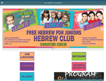 Tablet Screenshot of freehebrew.com